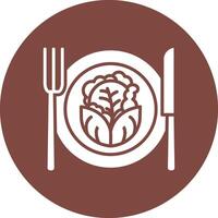 Diet Interactive Icon Badge vector