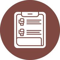 Clipboard Thin Line Design vector