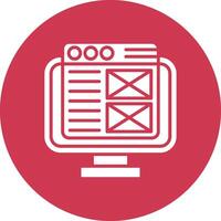 Web Design UX Inspired Design vector