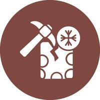 Ice Breaker Conceptual Line Work vector