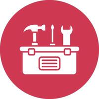 Toolbox High Contrast Graphic vector