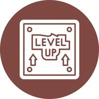 Level Up Isometric Art vector