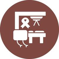 Oncology Tech Style Illustration vector