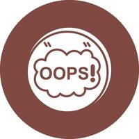 Oops Web Ready Graphic vector