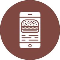 Order Food Modular UI Graphic vector