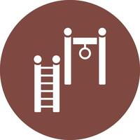 Playground Flat Styled Symbol vector