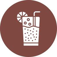 Pina Colada Stylized Tech Element vector