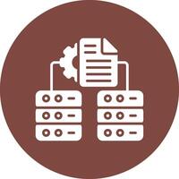 Redundancy Thin Line Design vector