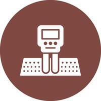 Soil Moisture Sensor Stylized Tech Element vector