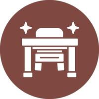 Table Lined UI Illustration vector