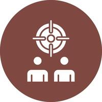 Target Sleek Graphic Mark vector