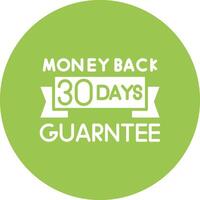 30 Days Simple Line Sketch vector