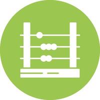 Abacus Conceptual Line Work vector
