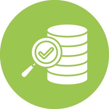 Database Management Digital Concept Icon vector