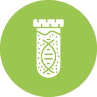 Dna Sharp Edge Symbol vector