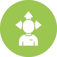 Flexibility Stylized Tech Element vector