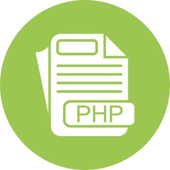 PHP File Format Creative Interface Art vector