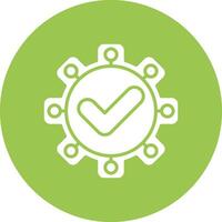 Quality Control Digital Concept Icon vector