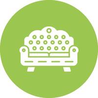 Sofa Neon Graphic Style vector