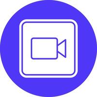 Camera Simple Line Sketch vector