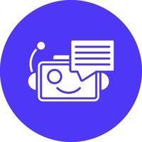 Bot Subtle UI Style vector