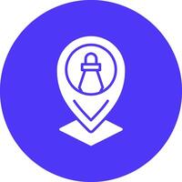 Chess Modern Tech Icon vector