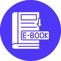 Ebook 3D Line Art Piece vector