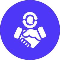 Retention Mobile Ready Icon vector