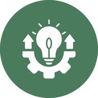 Development Gradient Style Icon vector