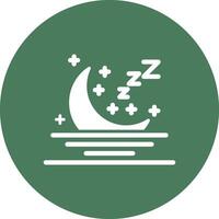 Moon Artistic UI Symbol vector