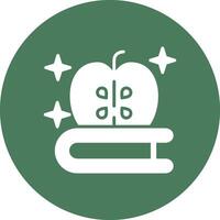 Apple Artistic UI Symbol vector