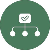 Hierarchy Tech Style Illustration vector