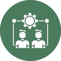 Interpersonal Skills Digital Concept Icon vector