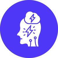 Stress Rounded Line Illustration vector
