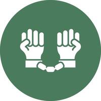 Slave Minimal Outline Artwork vector