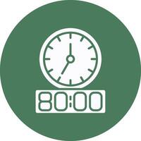 Timer Simple Line Sketch vector