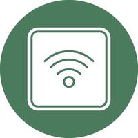 Wifi Lined UI Illustration vector