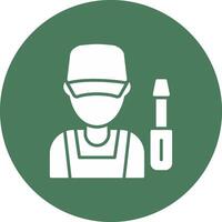 Mechanic Lined Visual Concept vector