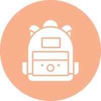 Backpack Isometric Art vector