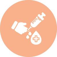Blood Test Color Block Design vector