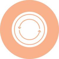 Circular Arrow Simple Motion Design vector