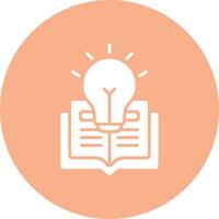 Knowledge Bold Web Icon vector
