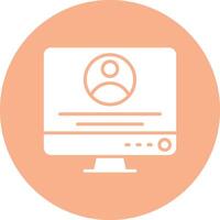 Login UX Inspired Design vector