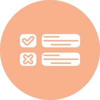 Quality Control Rounded Line Illustration vector