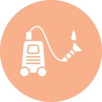 power washing Mono Icon Symbol vector