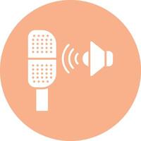 Sound Sensor Stylish App Element vector