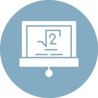 Algebra Thin Line Design vector