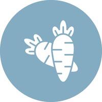 Carrot Interactive Icon Badge vector