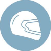 Helmet Outlined App Visual vector