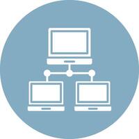 Local Network Smart UI Graphic vector